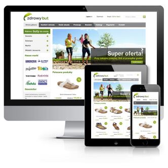 Grafika mobilna sklepu internetowego Soteshop